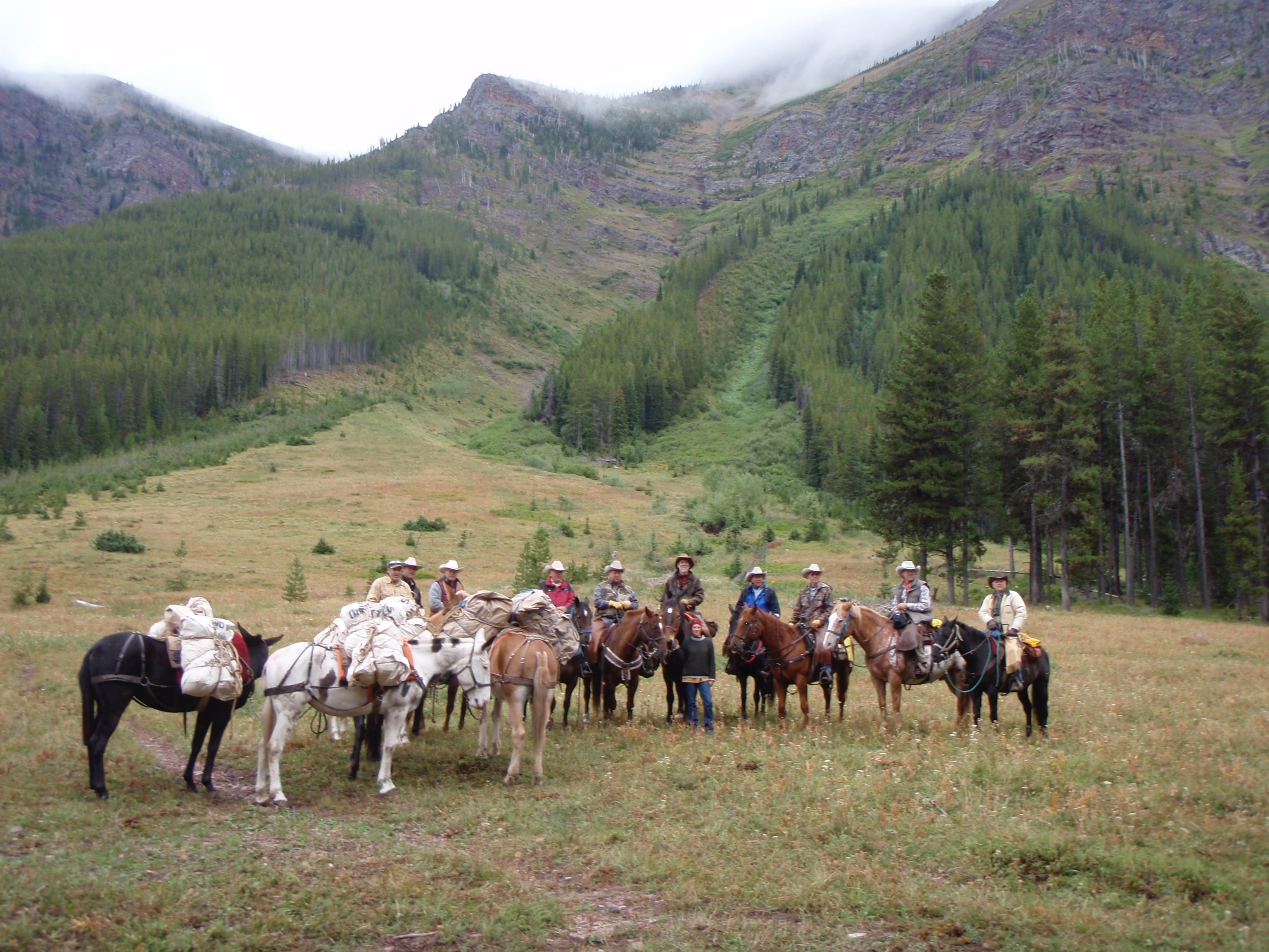 Montana Summer Horseback Pack Trips Snowy Springs Outfitters, Inc