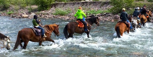 Montana horseback rides near Glacier National Park